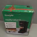 Tastyle Single Serve Coffee Maker for K Cup and Ground Coffee | Brew up to 16 Oz, Fits 7.3'' Travel Mug | Hot, Bold & Over Ice | Compact for Office, RV& Hotel, Classic Black (3.0 Version)