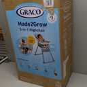 Graco Made2Grow 5-in-1 Convertible Highchair, Adjustable Baby to Toddler Seat, Hudson