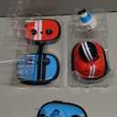 Sharper Image Road Rage Remote Control Cars, Mini RC Speed Ejector Bumper Cars, 2 Player Head to Head Battle Game with Ejecting Drivers, Sounds & Lights, Fun Indoor Kids Toys for Ages 6 and Up