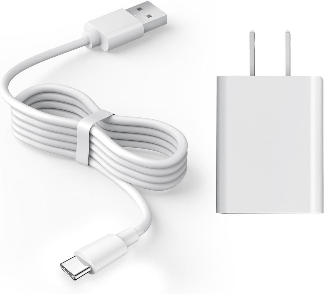 Charger Cord Compatible with Waterpik WF-20 WF-20CD010 Cordless Flosser for Teeth, 5V 2A Power Adapter for WF-20CD010 WF20 WF 20, Replacement Charger