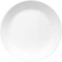 Corelle Vitrelle 4-Pieces 8.5" Glass Salad/Appetizer Plates Chip & Crack Resistant Glass Dinnerware Set Plates, Winter Frost White