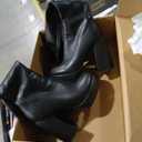 Modatope Platform Knee High Boots for Women Chunky Heel Rounded Toe Womens Knee High Boots Side Zipper Tall Boots, Size 6.5