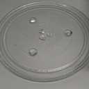 HOME RIGHT Microwave Glass Plate, 12-1/2" Microwave Turntable Tray Glass Plate Replacement, Compatible LG, Samsung, Kenmore, Hotpoint, Panasonic And GE.