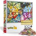 Buffalo Games - Pokmon - Eevee Evolutions Series 1 - 500 Piece Jigsaw Puzzle for Adults - Challenging Puzzle Perfect for Game Nights - Finished Size 21.25 x 15.00