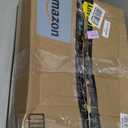 Tv Tray Table Set of 2, 8-Level Adjustable Height Couch Side Table90 Tilt Angle Adjustments C-Shaped End Table, with Phone & Tablet Slot Sofa Computer Desk for Couch, Sofa, Bed, Chair, Living Room (Brown)