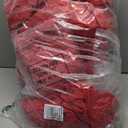 Realspring 6 Pcs Inflatable Bean Bag Chairs for Adults with Electric Air Pump, Blow up Couch Folding Portable Inflatable Couch Lazy Sofa for Outdoor Movie Nights Camping Room (Red)