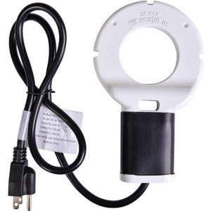 500W Chicken Waterer Heater, Aluminum Utility De-Icer for Farm & Livestock, Non-Conductive and Anti-Rust Heated Chicken Waterer, Bird Bath Heater Livestock Water Heater for Multiple Using