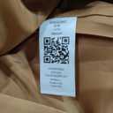 Womens Long Wool Pea Coats Notched Collar Open Front Woolen Blend Trench Coat with Belt (Camel, Medium)