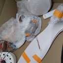 48 inch Ceiling Fans with Lights,White Ceiling Fan with Light and Remote,3 Color Light,6 Speed,DC Motor,for Bedroom/Outdoor/Patios,White