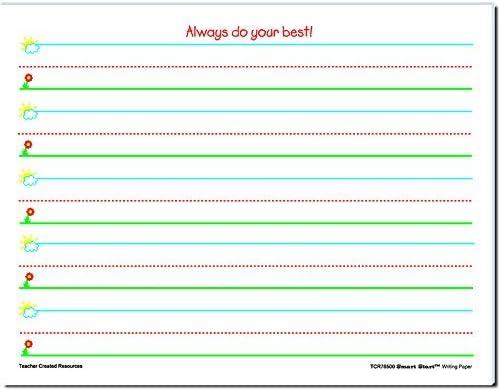 Smart Start K-1 Writing Tablet Learning Materials Paper Tcr76500 Teacher Created Resources
