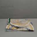 vctops Oval Bathroom Rugs Floral Print Soft Absorbent Microfiber Bath Rugs Non Slip Quick Dry Bath Mats for Bathroom Floor, Tub and Shower, Home Decor Accessories (Oval Floral B, 16"x24")