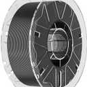 Creality Hyper PLA Filament 1.75mm, RFID 3D Printer Filament PLA for High Speed 30-600mm/s, 1kg(2.2lbs)/Spool Filament Support CFS, Fits for K2 Plus Combo and Most 3D Printers (Black)
