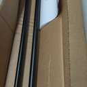 Amazon Basics Room Darkening Double Curtain Rod, 48" to 88", Black, Easy to Install