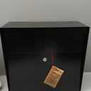 Mail Boss 7162 Metro, Black High Capacity Wall Mounted Locking Security Mailbox,Medium