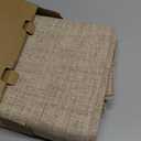 MIULEE 100% Blackout Linen Textured Curtains for Bedroom Solid Thermal Insulated Copper Brown Grommet Room Darkening Curtains & Drapes Luxury Decor for Living Room Nursery 52 x 90 Inch (2 Panels)