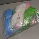 5pcs Colorful Braiding Hair 24inch Colored Hair Extensions for Braids Rainbow Jumbo Braids Glow in the Dark Hair
