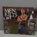 2026 Men in Kilts Deluxe Wall Calendar | 16-Month Hot Scottish Guys Calendar | Eco-Friendly, Plastic-Free | Large 12"x13.3" Organizer with Holidays | Just Calendars.