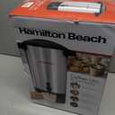 Hamilton Beach 45 Cup Coffee Urn and Hot Beverage Dispenser, Silver (EXP 10/15/26)