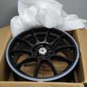 SCITOO wheel rims size:16 * 7.0in,ET:38,H/PCD:8 * 100/114.3,CB:73.1,1 pcs MATT BLACK