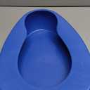 ONEDONE Bedpan for Elderly Females Heavy Duty Bed Pans for Elderly Men Women Thick Large Bedpans for Bedridden Patient Hospital Home Bed Pan Emergency Device (Blue)