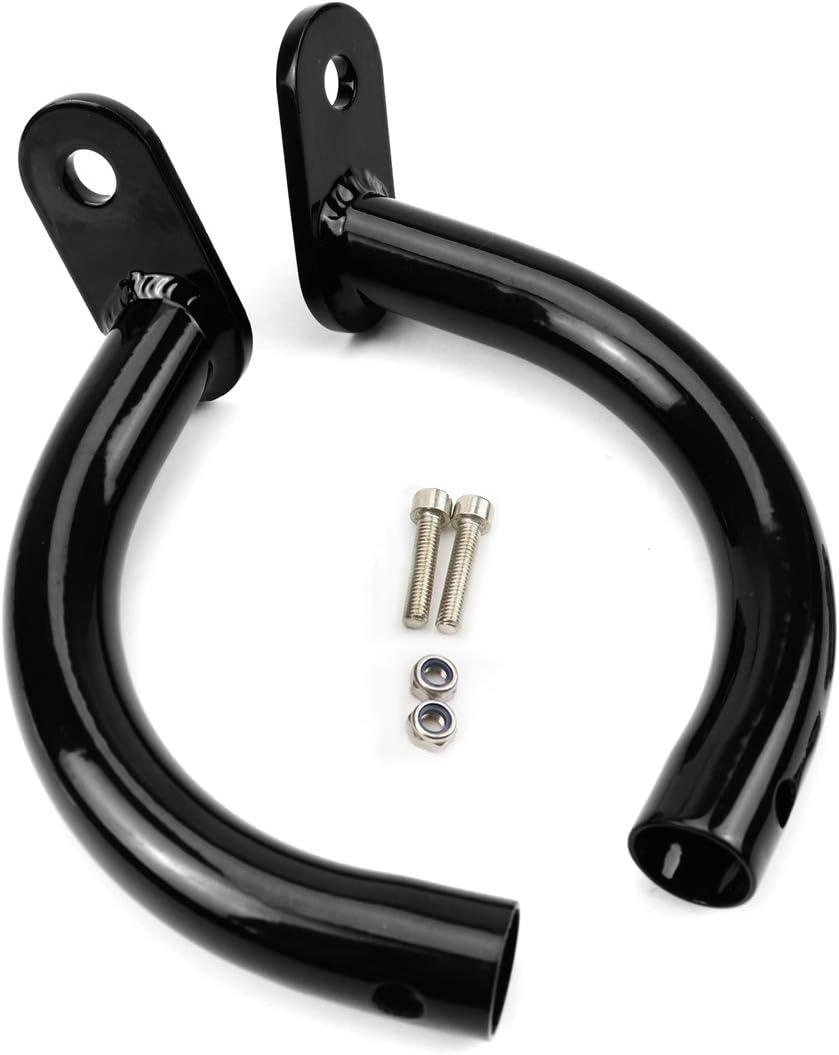 Saddlebags Saddle Bag Guard Eliminator Bracket Compatible With Harley Davidson Touring Electra Glide FLHT 1997-2008 (Black)