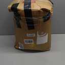 HOMBYS Oversized King Faux Fur Fluffy Comforter Set 120x120, 3 Piece Shaggy Plush Velvet Bedding Thick Comforter with Shams, Extra Soft and Warm,Light Grey