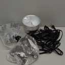 Macarrie 8 Pack Clamp Lamp Light with Aluminum Reflector, 6ft SPT-2 18awg Cord and Adjustable Stand Fixture, up to 150 Watt, E26 Socket, No Bulb(5.5 Inch)