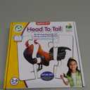 The Learning Journey: Match It! Head to Tail - 20 Self-Correcting Animal-Themed Puzzle Sets - Matching Puzzles for Children Ages 3-6 Years (40 Pieces)
