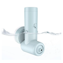 Rechargeable Bath Jets for Tub, Impact Force 65 kPa Bath Jet Spa, Bubble and Flow-Massage Two Mode, Adjustable Speed, Cordless Portable Bathtub Jet for Relaxing Daily Use at Home-Blue