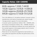 2 Pack Memory Card 64GB with Adapter, High Speed TF Card, UHS-I C10 A1 Memory TF Card for Tablet/Mobile Phone/Camera/Car Audio/Game Console (TF162 Red Gold 64GB)