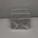 150 Pack Wax Melt Clamshells Molds, 6-Cavity Clear Empty Plastic Cubes Wax Melt Container for DIY Wax Melt Candles Wickless Tarts Candles (Square)