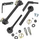 Rough Country Front Sway Bar Disconnects for Jeep Wrangler JL (2018-2026) & Gladiator JT (2021-2026) with 3.5-6" Lift - Pair