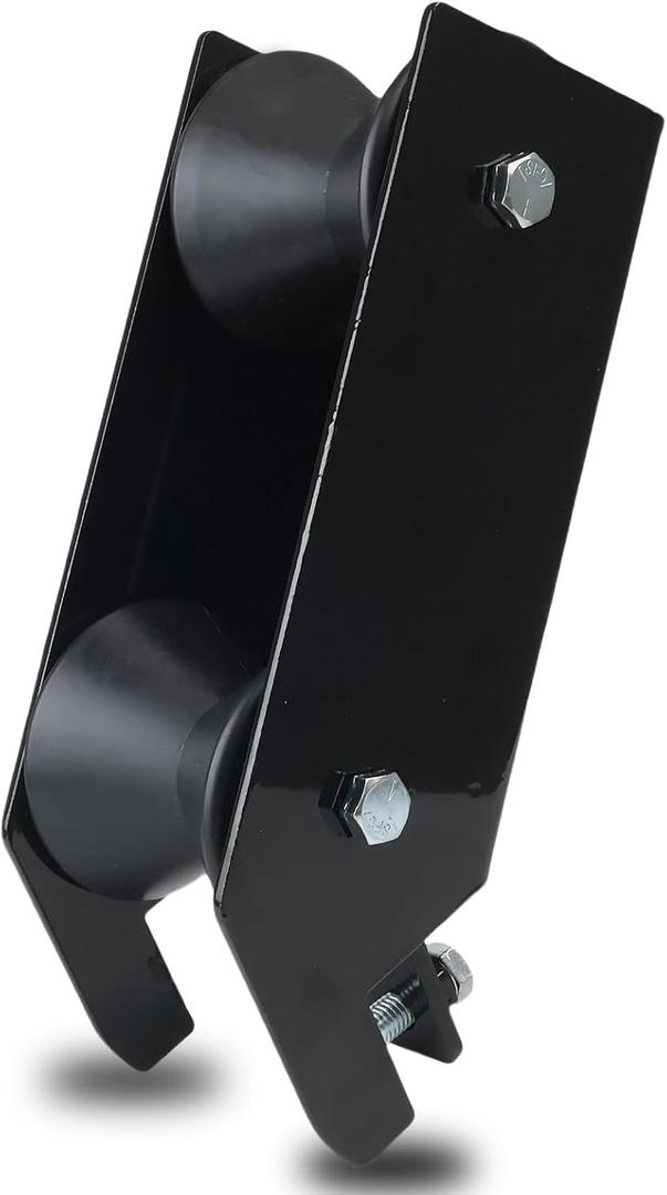 Water Well Pump Pulling Installing Assist Tool, Well Pipe Pulling Tools and Cable Rollers, Manual No Machinery Power Supply, Fit for Well Pump Pipe/Poly Pipe/Flexible Pipe/Wire - Color Black (Black)