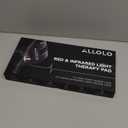 ALLOLO Red Light Therapy for Body, 16.7"*7.9" 660nm & 850nm Infrared Red Light Therapy Belt with Pulse for Back Waist, 3in1 LED Bead with Controller Timer, Gift for Women Men