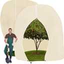 9478 in Huge Plant Covers Freeze Protection,Plant Insulation Cover,Insulation for Outdoor Plants,with Zipper Drawstring Plant Blankets for Winter Outdoor Plants Tree Frost Covers
