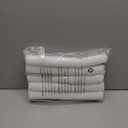 Door Draft Stopper 29"-30" Inch Under Door Draft Noise Blocker Black Gap Stoppers Entry Door Draft Guard for Bottom of Doors Adjustable Twin Door Draft