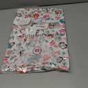 Christmas Microfiber Scrub Top, 100% Polyester, Brushed Fabric, Red (2X)