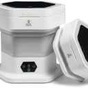 Portable Folding Washing Machine for Small Loads – Mini Washer for Baby Clothes, Underwear & Delicates – Foldable, Quiet, Space-Saving for Dorms, RVs & Travel