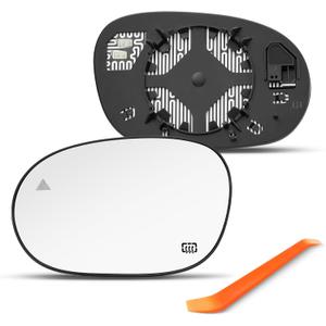 BSD Compatible with 2008-2023 Dodge Challenger, Dodge Charger Driver Side Mirror, Left Side Mirrors with Blind Spot, Power Heated