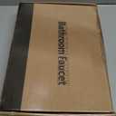 Bathroom Faucets 3 Hole Bathroom Sink Faucet with Pop Up Drain and Water Supply Hoses 8 Inch Waterfall Bathroom Faucet Two Handles for Vanity,Lavatory,Restroom,Commercial,Brushed Nickel