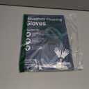 Bamllum Rubber Kitchen Dishwashing Gloves - 4 Pairs Colorful Reusable Household Cleaning Gloves for Washing Dishes and Cleaning Tasks, Flexible Long-lasting and Non-Slip (Large, Blue+Pink+Yellow+Red)