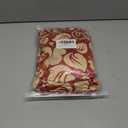 Stretch Dining Chair Seat Covers Set of 6,Dining Chair Slipcovers, Floral Printed Chair Covers,Soft Fabric Washable Upholstered Chair Seat Protector, No Rear Covers for Home Kitchen Dining Room (Redflame Flowers)