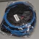 Pawaboo Cat Toys, Cat Tunnel Tube 5 Way Tunnels 25x53cm Extensible Collapsible Play Tent Interactive Toy Maze Cats House with Balls and Bells for Cats Kitten Kitty Rabbit Small Animal, Blue