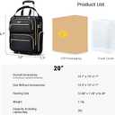 16 Inch Underseat Carry On luggage with wheel,Rolling Small luggage
