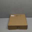 ReliThick 2 Pcs Vintage Leather Binder 3 Ring 2" Round Rings Holds 8.5"x11" Paper Letter Size Brown Binder with Snap Closure Interior Pockets Office Business Organizer