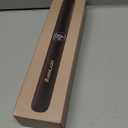 ANNLARY Hair Straightener 1 Inch Flat Iron and Curler 2 in 1, 15s Fast Heating, Professional Titanium Ceramic Ionic Dual Voltage Straighteners for All Hair Types (Black)