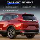 Tail Light Assembly Compatible with Honda CRV 2017 2018 2019 - LED Brake Tail Light Replace for HO2804113|33550-TLA-A01 - Driver Left Outer Rear Side