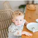 Tiny Twinkle Long Sleeve Bib for Babies & Toddlers | Waterproof Smock Bib for Eating | Machine Washable & Mess-Proof Feeding Essentials | Newborn Shower Gift (Dinosaur, 624M)