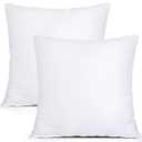 MIULEE Set of 2 Pillow Inserts Premium Pillow Stuffer Square Form for Decorative Cushion Bed Couch Sofa 24x24 Inch