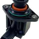 Solenoid Valve AA5E9U465AD Compatible with Expedition Flex MKS MKT 2010-2018 Turbo Turbocharger Intercooler-Valve Pressure Relief Valve